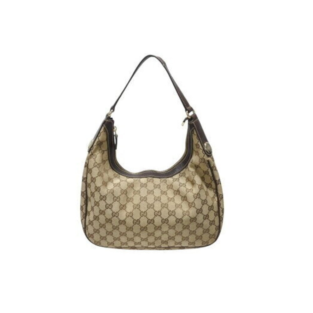 Gucci Charmy GG Canvas Leather Shoulder Bag